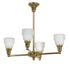 Meyda Tiffany - 271803 - Four Light Chandelier - Revival - Polished Brass