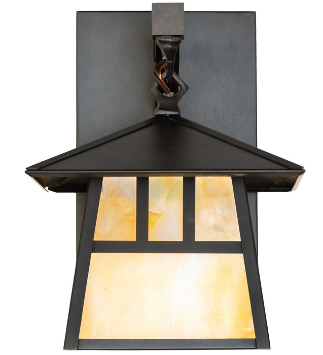 Meyda Tiffany - 92835 - One Light Wall Sconce - Stillwater - Craftsman Brown