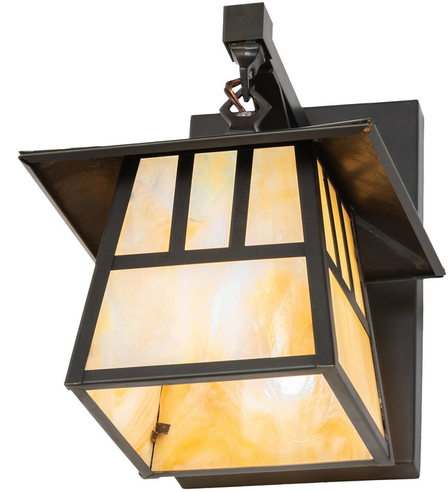 Meyda Tiffany - 92835 - One Light Wall Sconce - Stillwater - Craftsman Brown