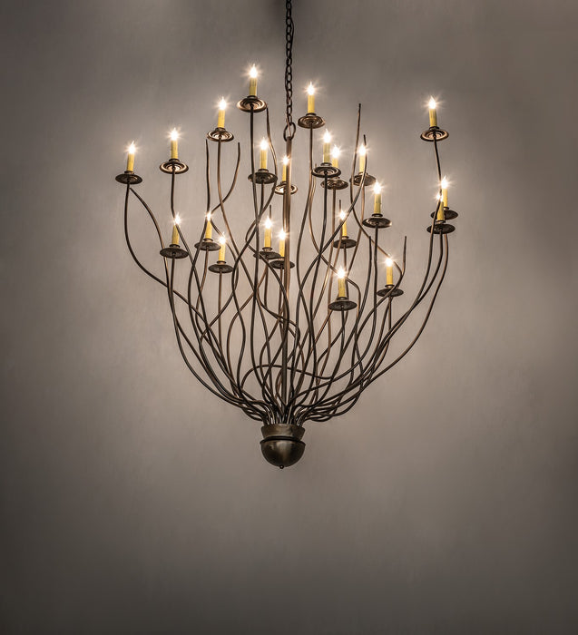 Meyda Tiffany - 268164 - 22 Light Chandelier - Sycamore - Antique Copper