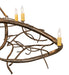 Meyda Tiffany - 268320 - 11 Light Chandelier - Winter Solstice - Antique Copper