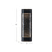 Kuzco Lighting - EW75718-BK - LED Exterior Wall Sconce - Moondew - Black