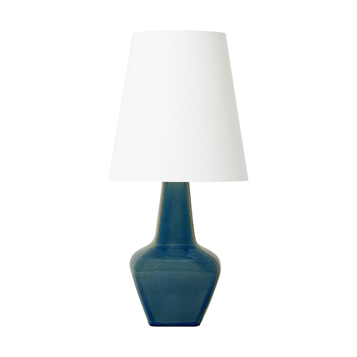 Visual Comfort Studio - AET1151BAC1 - One Light Table Lamp - Diogo - Blue Anglia Crackle