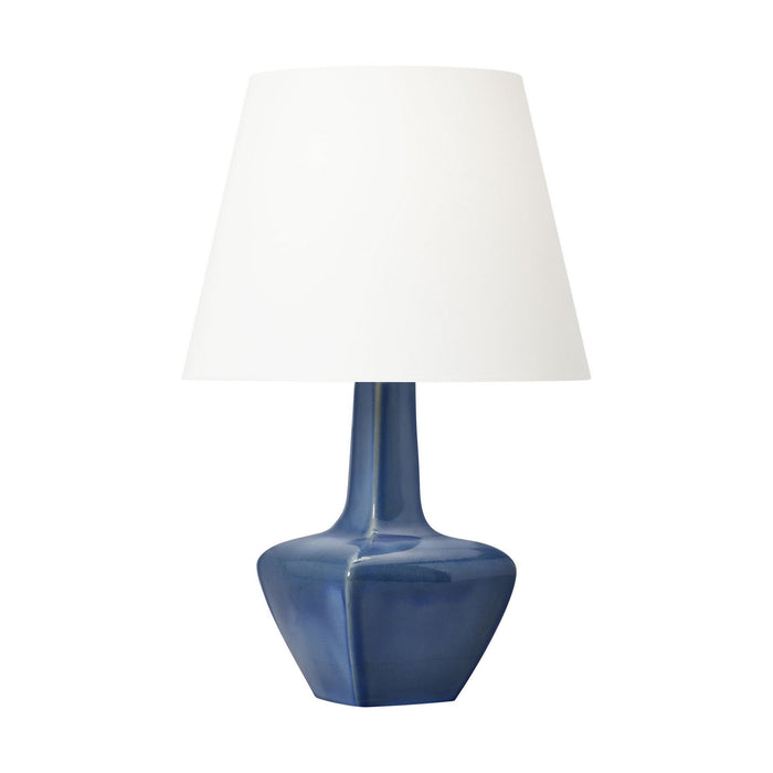 Visual Comfort Studio - AET1161BAC1 - One Light Table Lamp - Diogo - Blue Anglia Crackle