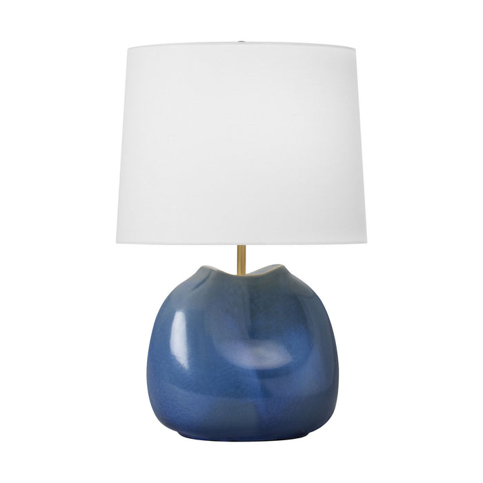 Visual Comfort Studio - AET1181BAC1 - One Light Table Lamp - Ulla - Blue Anglia Crackle