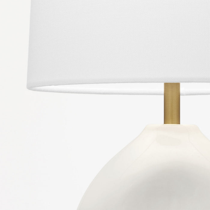 Visual Comfort Studio - AET1191DGC1 - One Light Table Lamp - Ulla - Dove Grey Crackle