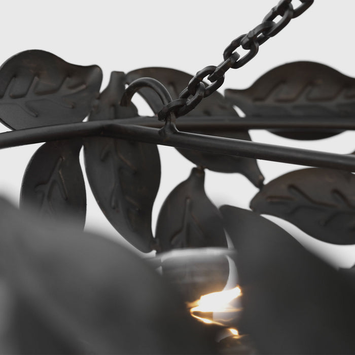 Visual Comfort Studio - AF1173AI - Three Light Semi-Flush Mount - Kelan - Aged Iron