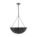 Visual Comfort Studio - AP1186AI - Six Light Pendant - Kelan - Aged Iron