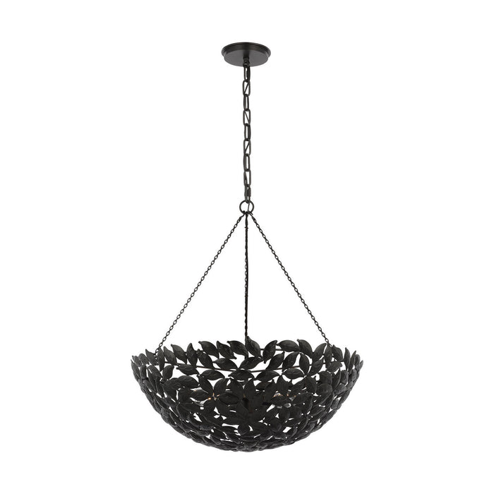 Visual Comfort Studio - AP1186AI - Six Light Pendant - Kelan - Aged Iron