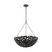 Visual Comfort Studio - AP1186AI - Six Light Pendant - Kelan - Aged Iron