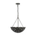 Visual Comfort Studio - AP1193AI - Six Light Pendant - Kelan - Aged Iron