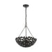 Visual Comfort Studio - AP1193AI - Six Light Pendant - Kelan - Aged Iron