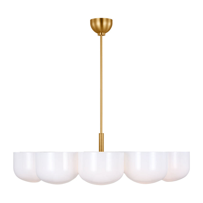 Visual Comfort Studio - LXC11210BBS - Ten Light Chandelier - Cheverny - Burnished Brass