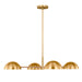 Visual Comfort Studio - LXC1134BBS - Four Light Chandelier - Balleroy - Burnished Brass