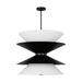 Visual Comfort Studio - LXP10212AI - 12 Light Pendant - Chambord - Aged Iron