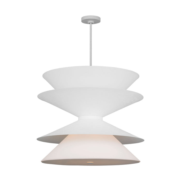 Visual Comfort Studio - LXP10212CPST - 12 Light Pendant - Chambord - Cast Plaster