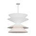 Visual Comfort Studio - LXP10212CPST - 12 Light Pendant - Chambord - Cast Plaster