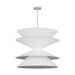 Visual Comfort Studio - LXP10212CPST - 12 Light Pendant - Chambord - Cast Plaster