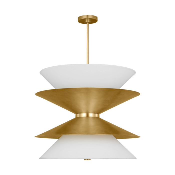 Visual Comfort Studio - LXP10212GD - 12 Light Pendant - Chambord - Gild