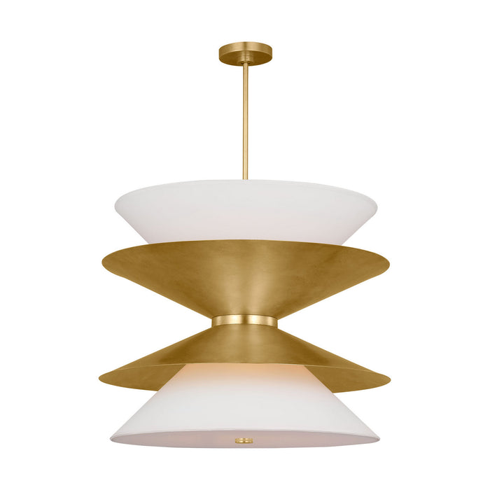 Visual Comfort Studio - LXP10212GD - 12 Light Pendant - Chambord - Gild