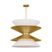 Visual Comfort Studio - LXP10212GD - 12 Light Pendant - Chambord - Gild