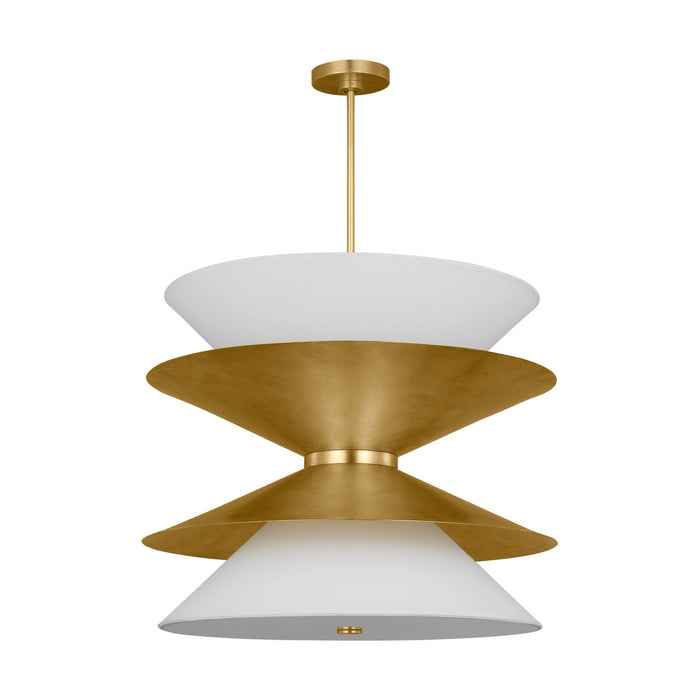 Visual Comfort Studio - LXP10212GD - 12 Light Pendant - Chambord - Gild