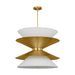 Visual Comfort Studio - LXP10212GD - 12 Light Pendant - Chambord - Gild
