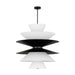 Visual Comfort Studio - LXP10316AI - 16 Light Pendant - Chambord - Aged Iron
