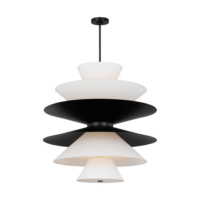 Visual Comfort Studio - LXP10316AI - 16 Light Pendant - Chambord - Aged Iron