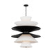 Visual Comfort Studio - LXP10316AI - 16 Light Pendant - Chambord - Aged Iron