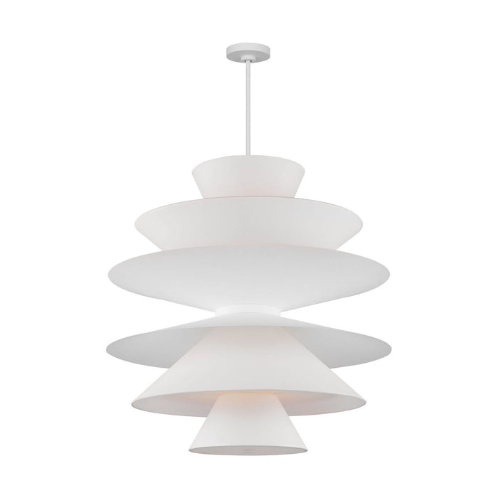 Visual Comfort Studio - LXP10316CPST - 16 Light Pendant - Chambord - Cast Plaster