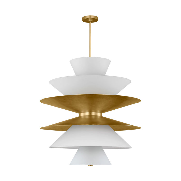 Visual Comfort Studio - LXP10316GD - 16 Light Pendant - Chambord - Gild