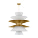 Visual Comfort Studio - LXP10316GD - 16 Light Pendant - Chambord - Gild
