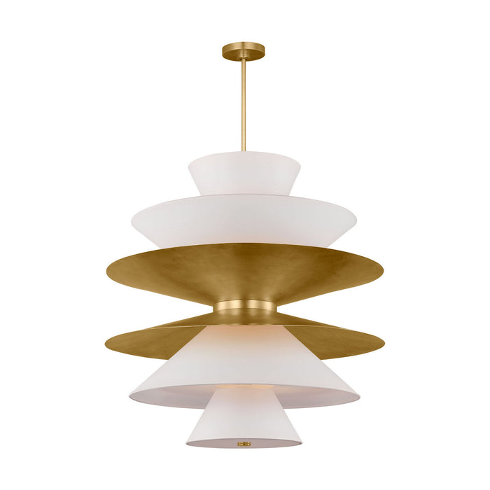 Visual Comfort Studio - LXP10316GD - 16 Light Pendant - Chambord - Gild