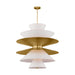 Visual Comfort Studio - LXP10316GD - 16 Light Pendant - Chambord - Gild