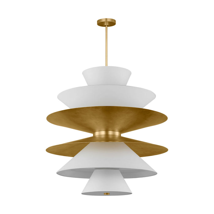 Visual Comfort Studio - LXP10316GD - 16 Light Pendant - Chambord - Gild