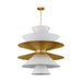 Visual Comfort Studio - LXP10316GD - 16 Light Pendant - Chambord - Gild
