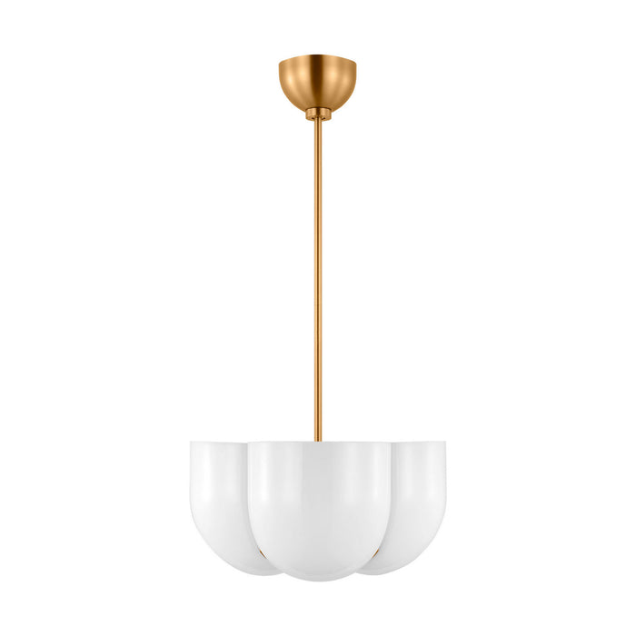 Visual Comfort Studio - LXP1044BBS - Four Light Pendant - Cheverny - Burnished Brass
