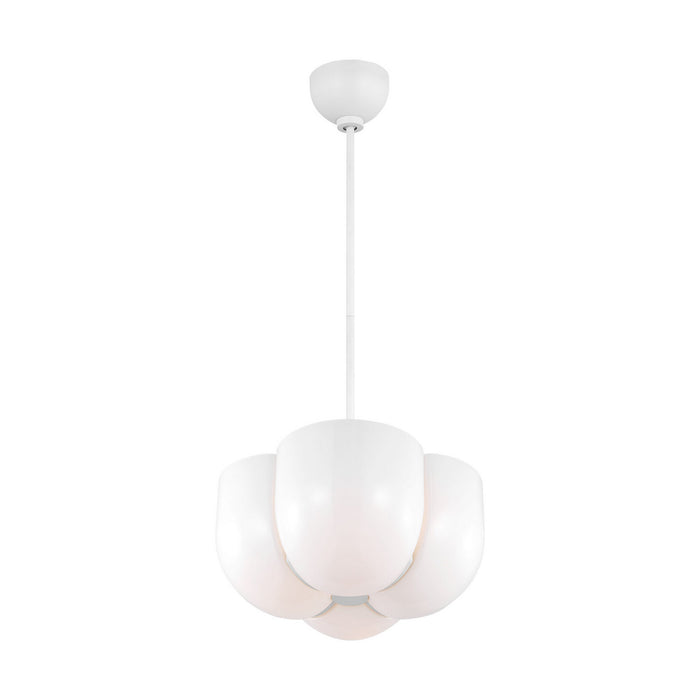 Visual Comfort Studio - LXP1044MWT - Four Light Pendant - Cheverny - Matte White