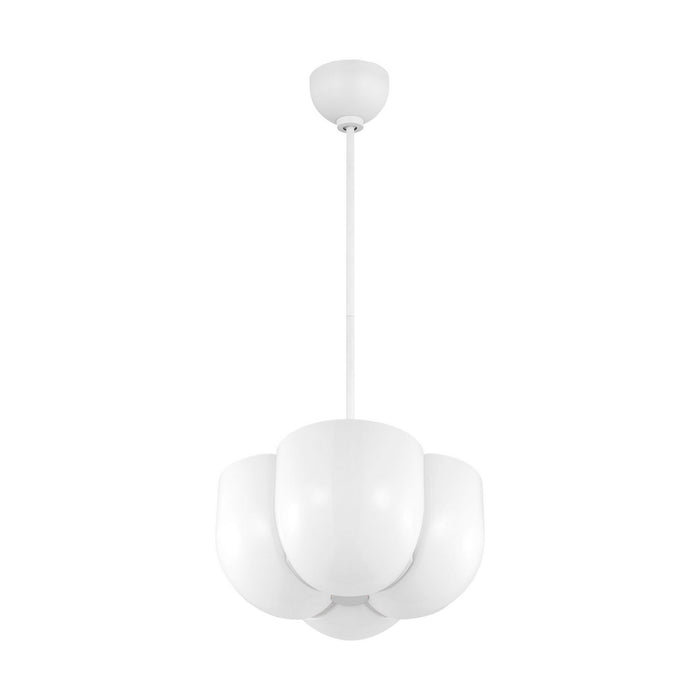 Visual Comfort Studio - LXP1044MWT - Four Light Pendant - Cheverny - Matte White
