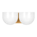 Visual Comfort Studio - LXV1002BBS - Two Light Vanity - Cheverny - Burnished Brass