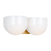 Visual Comfort Studio - LXV1002BBS - Two Light Vanity - Cheverny - Burnished Brass