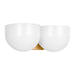 Visual Comfort Studio - LXV1002BBS - Two Light Vanity - Cheverny - Burnished Brass