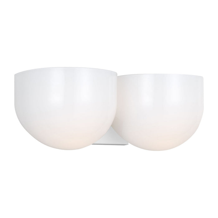 Visual Comfort Studio - LXV1002MWT - Two Light Vanity - Cheverny - Matte White