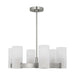 Visual Comfort Studio - DJC1156BS - Six Light Chandelier - Rhode - Brushed Steel