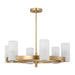 Visual Comfort Studio - DJC1166SB - Six Light Chandelier - Rhode - Satin Brass