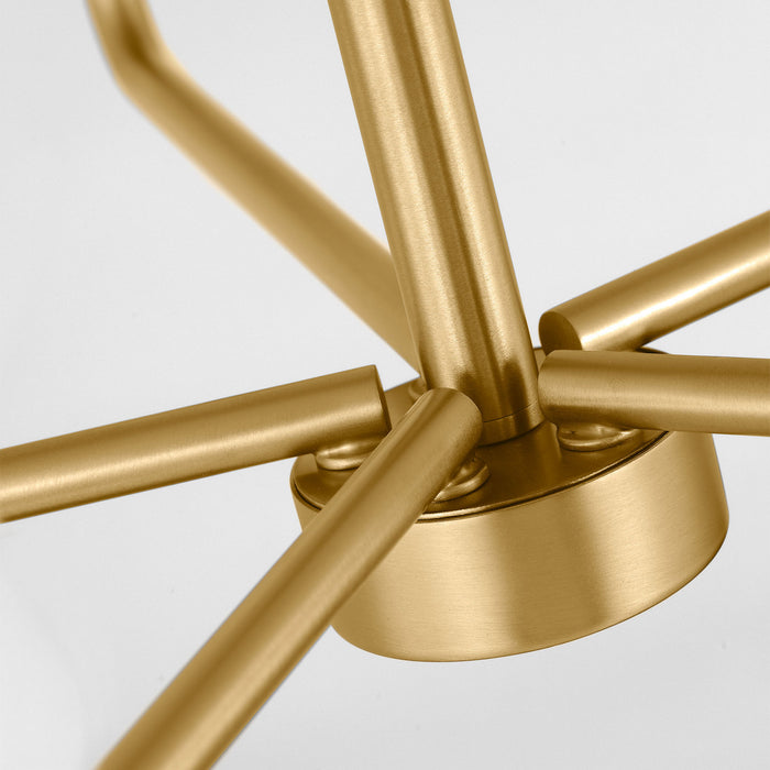 Visual Comfort Studio - DJC1175SB - Five Light Chandelier - Albion - Satin Brass