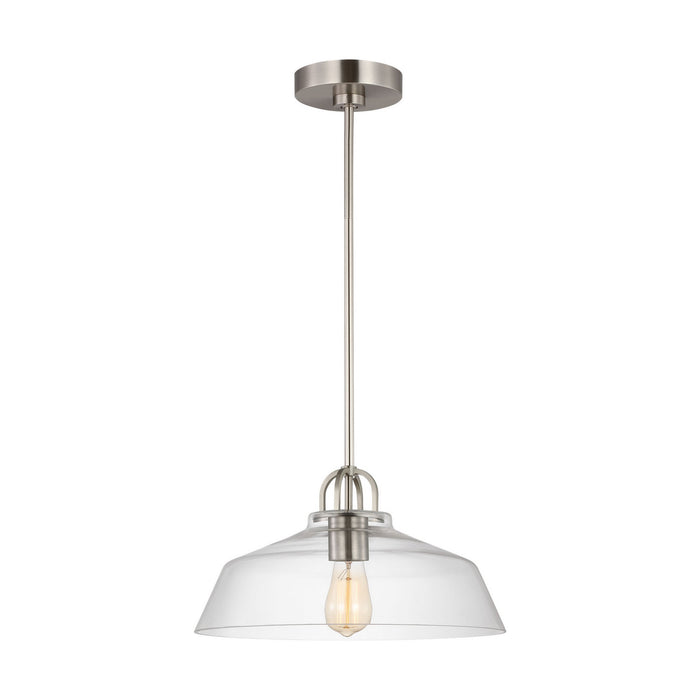 Visual Comfort Studio - DJP1121BS - One Light Pendant - Payton - Brushed Steel