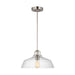 Visual Comfort Studio - DJP1121BS - One Light Pendant - Payton - Brushed Steel