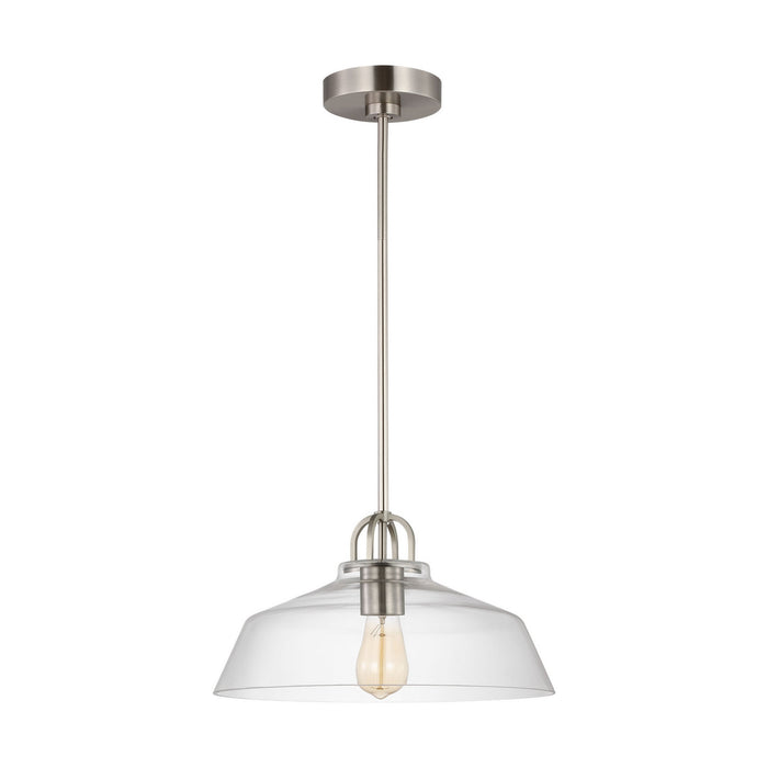 Visual Comfort Studio - DJP1121BS - One Light Pendant - Payton - Brushed Steel